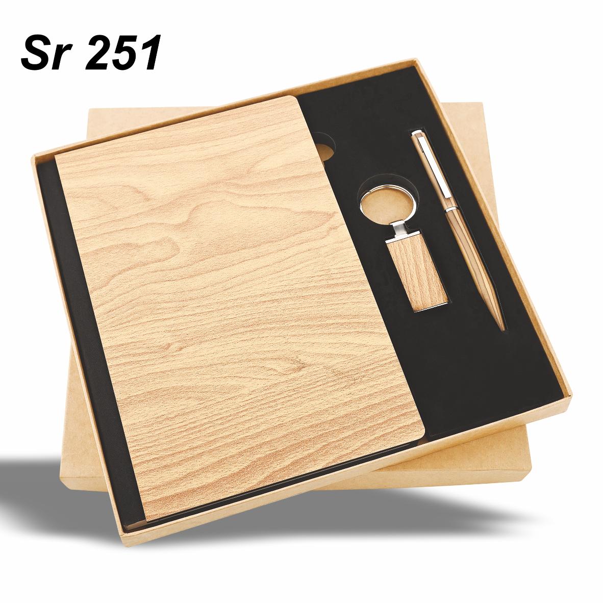 Sr 251: Lightwood Diary, Pen & Keychain Set