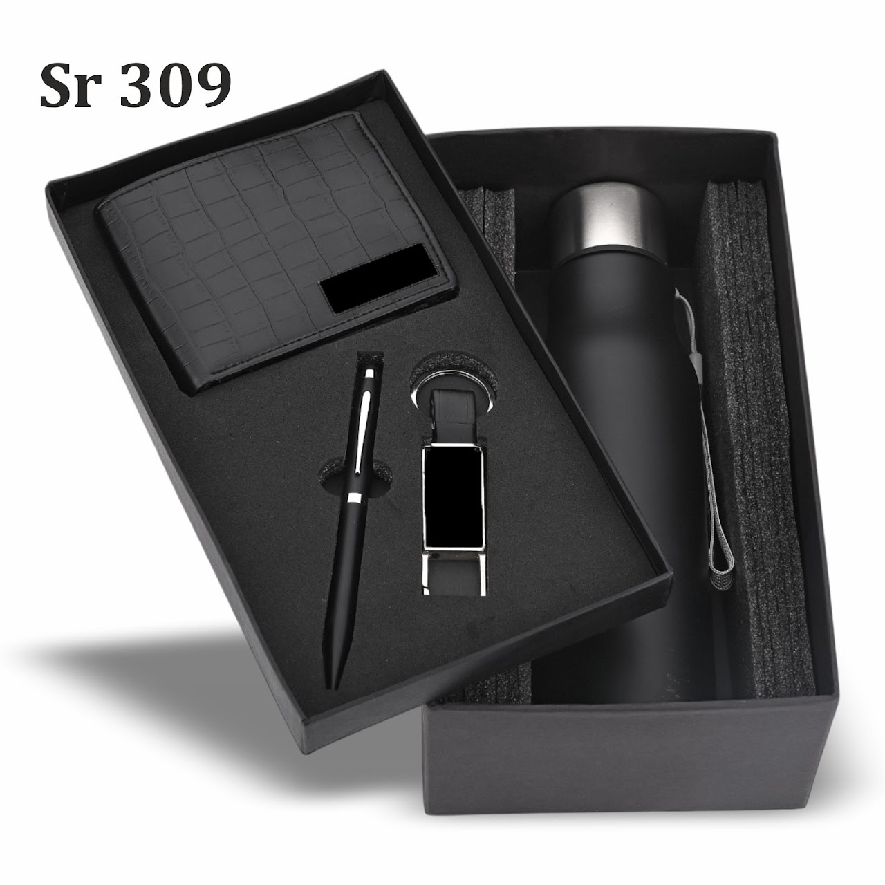 Sr 309: Croco Bottle Black