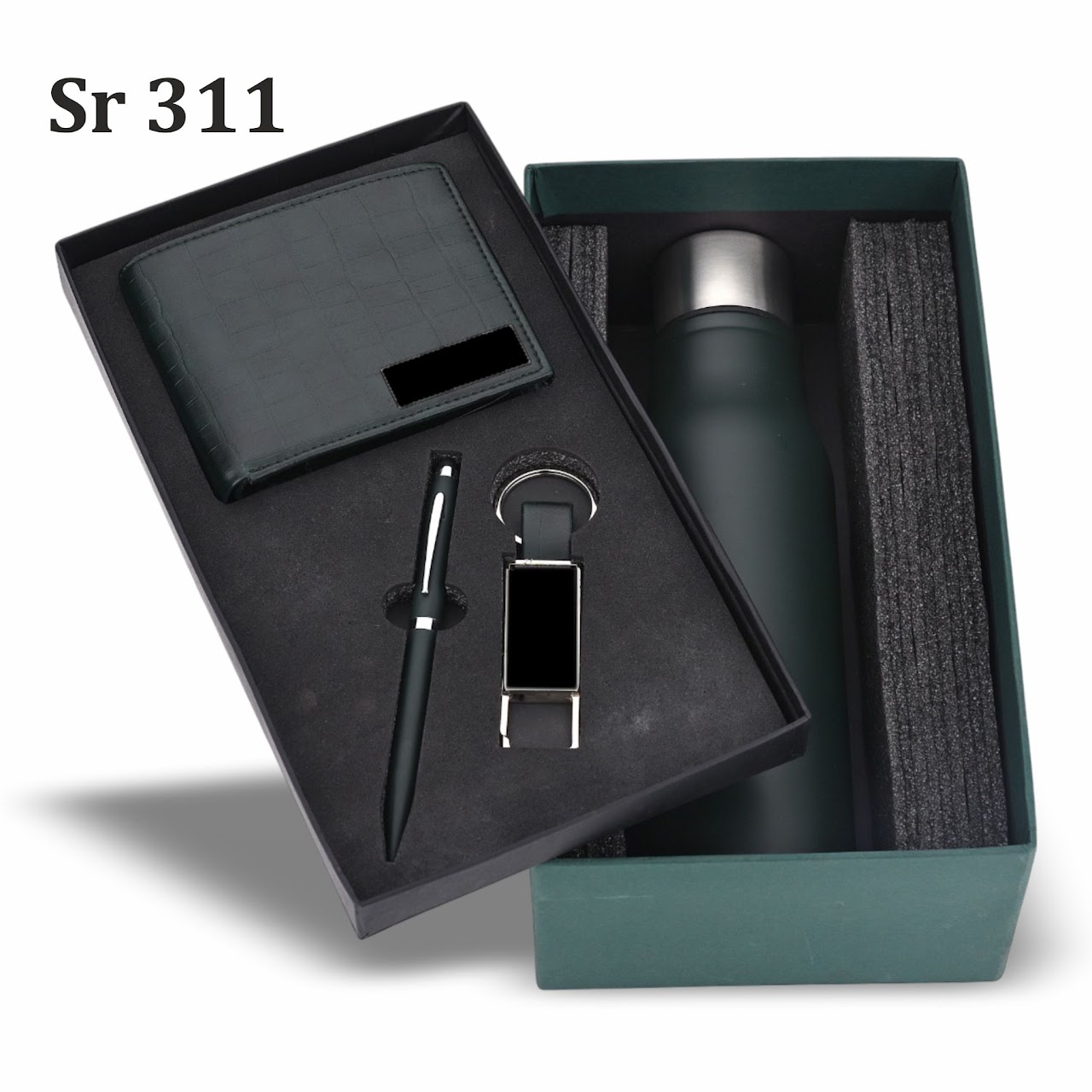 Sr 311: Croco Bottle Green