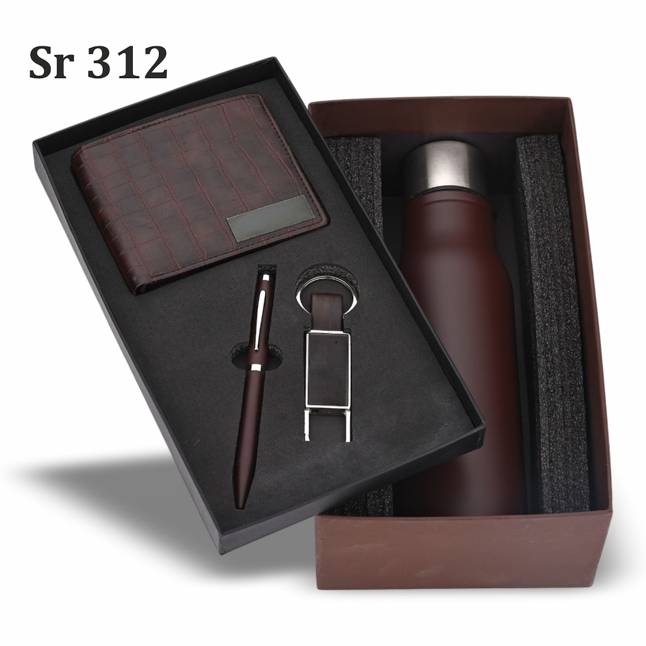 Sr 312: Croco Bottle Brown