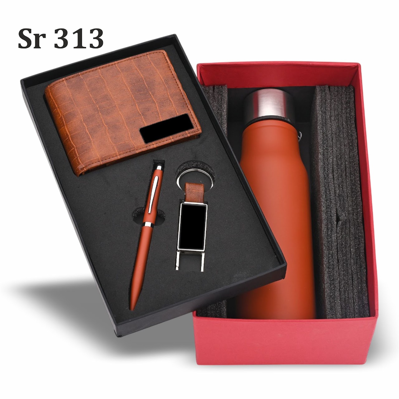 Sr 313: Croco Bottle Tan